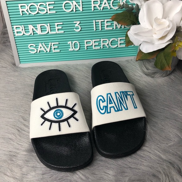 Circus Sam Edelman Eye Can’t Sandal Slides NWT - Picture 4 of 8